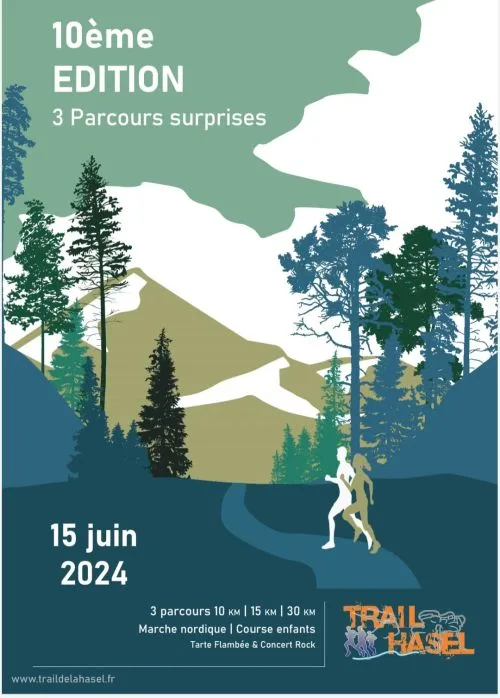 Trail de la Hasel — Oberhoffen sur moder (67), 13 juin 2026 · Trail