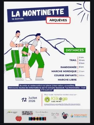 TRAIL DE LA MONTINETTE — Arqueves (80), 12 juillet 2026 · Trail