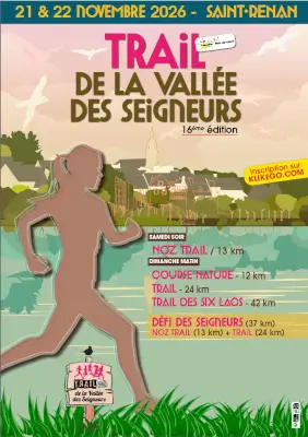 Trail de la Vallée des Seigneurs — Milizac guipronvel (29), 21 novembre 2026 · Trail