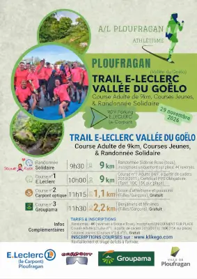 Trail de la Vallée du Goëlo — La meaugon (22), 29 novembre 2026 · Trail