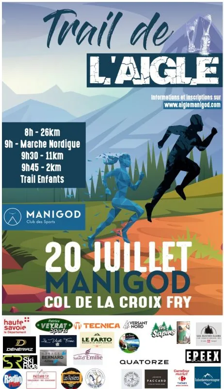 Trail de l’Aigle 2026 — La balme de thuy (74), 19 juillet 2026 · Trail