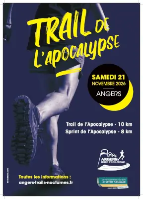 Trail de l’Apocalypse — Angers (49), 21 novembre 2026 · Trail