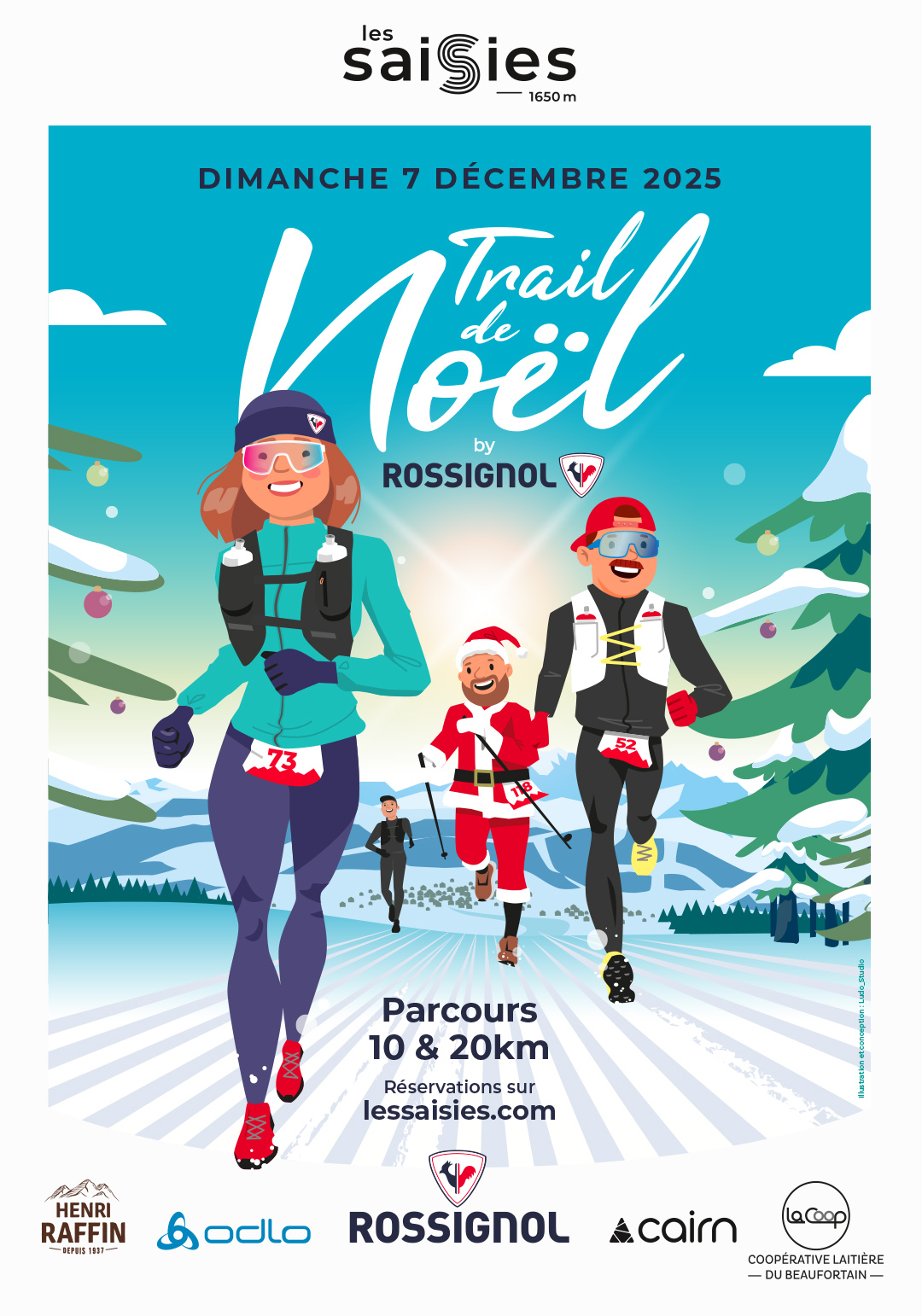 Trail de Noël Les Saisies