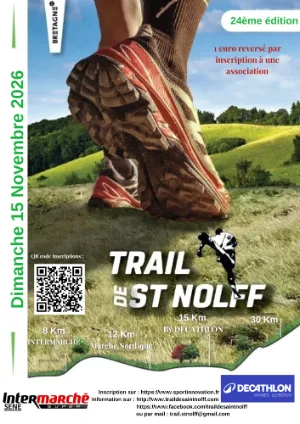 Trail de St Nolff - 24ème édition — Monterblanc (56), 15 novembre 2026 · Trail