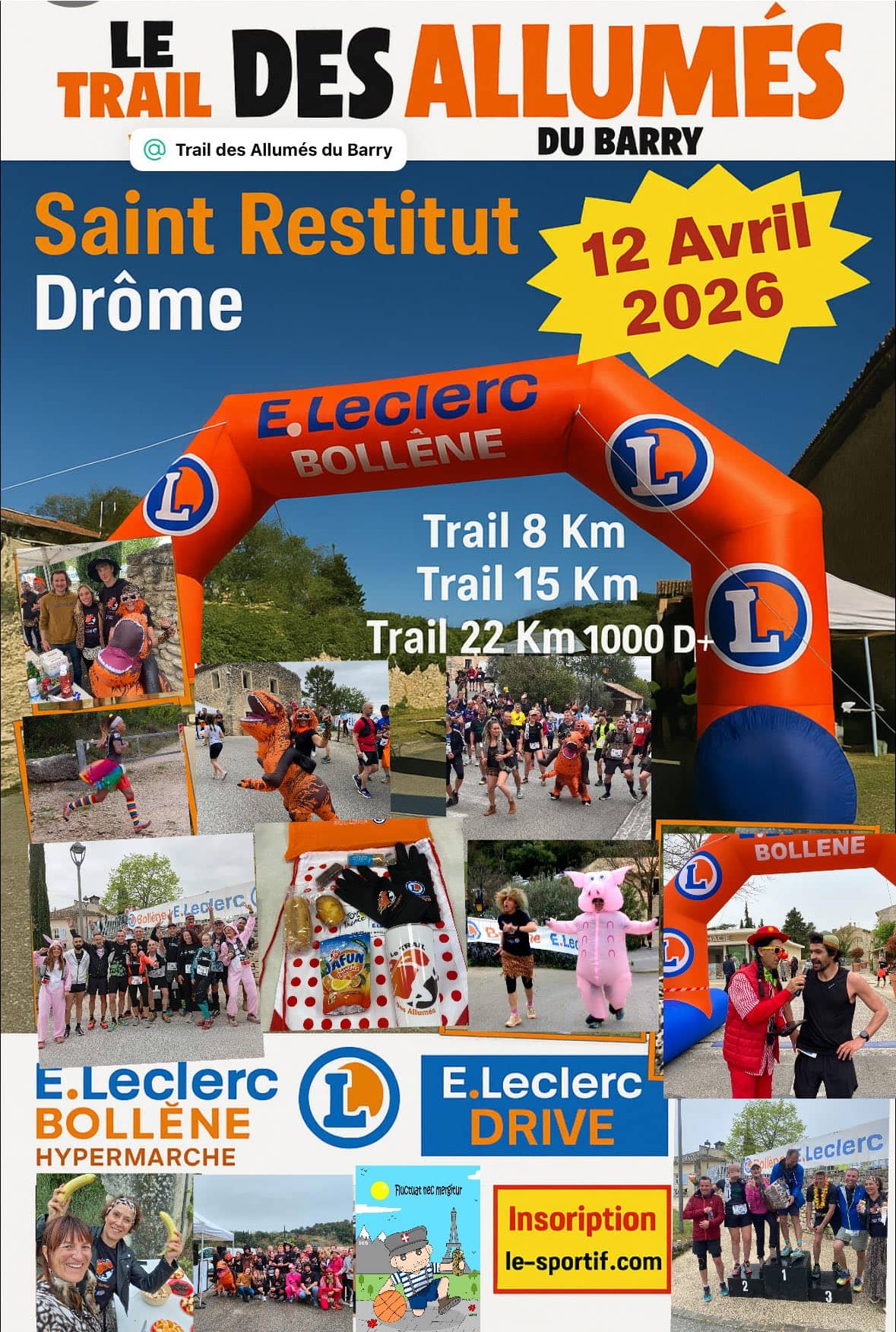 Trail des Allumés du Barry