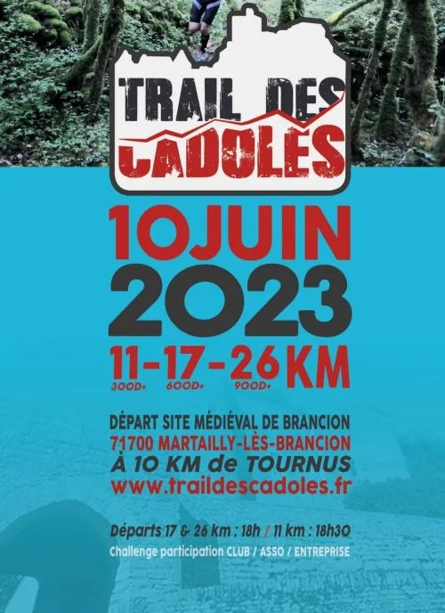 Trail des Cadoles en Tournugeois — Ozenay (71), 13 juin 2026 · Trail