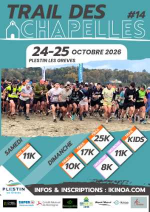 Trail des chapelles — Plestin les greves (22), 24 octobre 2026 · Trail