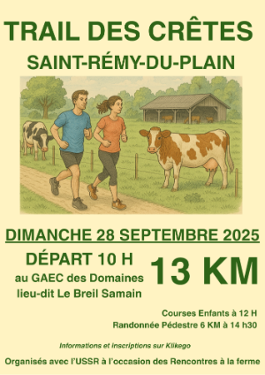 Trail des Crêtes de Saint Rémy du Plain
