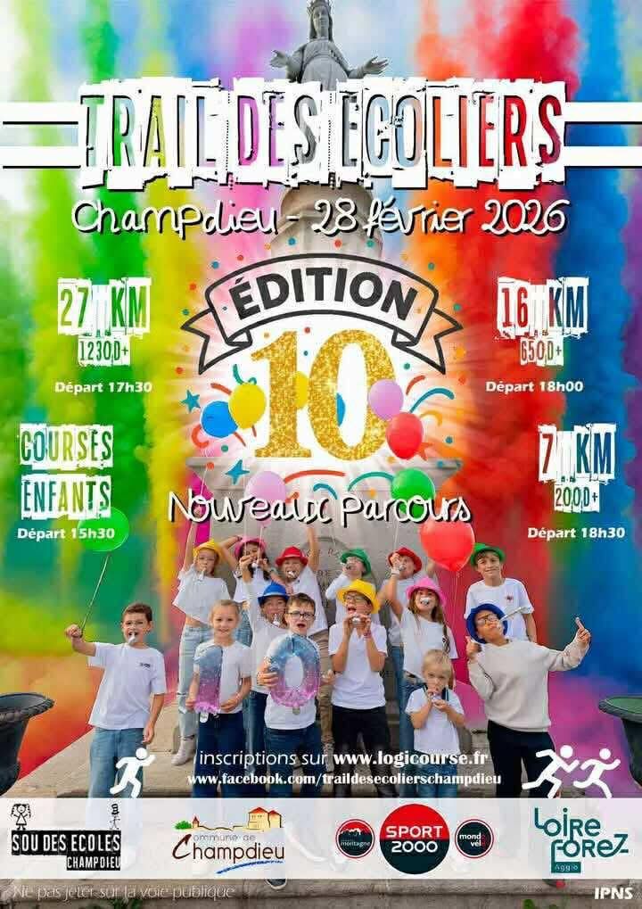 Trail des Ecoliers Champdieu 2026