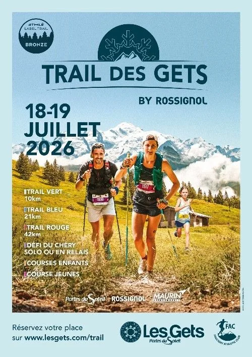 Trail des Gets 2026 — Les gets (74), 18 de julio de 2026 · Trail