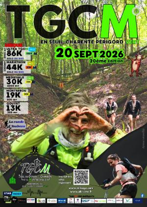 Trail des Gorges du Chambon et du Montbronnais — Rouzede (16), 20 septembre 2026 · Trail
