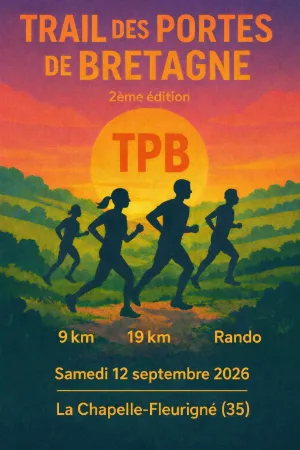 Trail des portes de Bretagne TPB — Beauce (35), 12 septembre 2026 · Trail