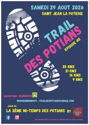 TRAIL DES POTIANS épisode 2 — Allaire (56), 29 de agosto de 2026 · Camino