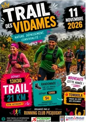 Trail des Vidames — Belloy sur somme (80), 11 novembre 2026 · Trail