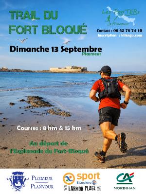 Trail du Fort Bloqué 2026 — Ploemeur (56), 13 septembre 2026 · Trail