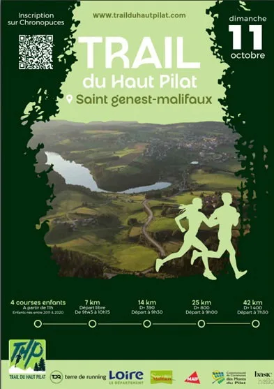 Trail du Haut Pilat — Champoly (42), 11 octobre 2026 · Trail