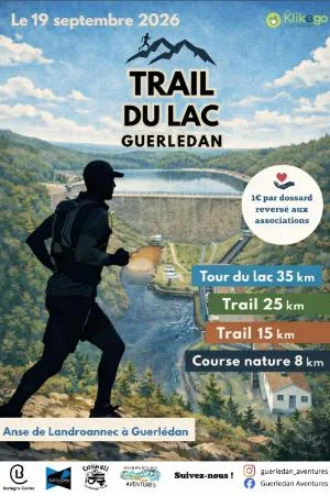 Trail du Lac - Guerlédan — Guerledan (22), 19 septembre 2026 · Trail
