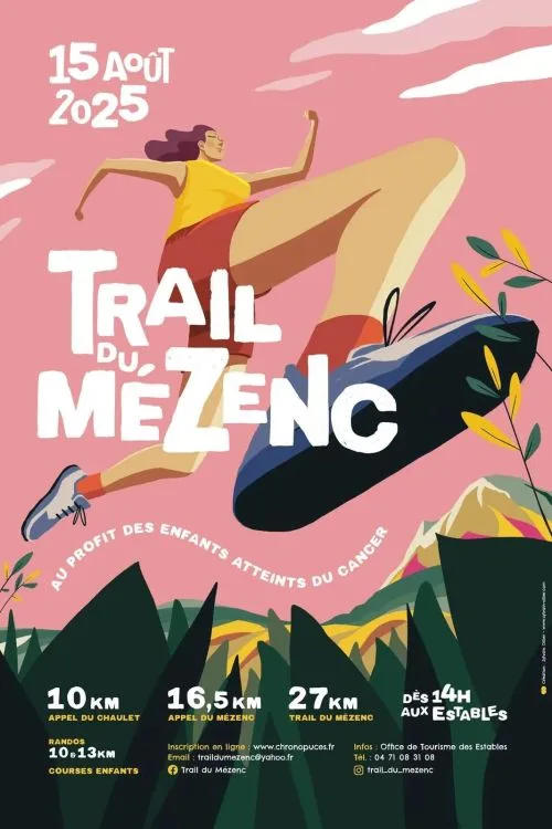 Trail du Mézenc 2026 — Alleyrac (43), 15 août 2026 · Trail