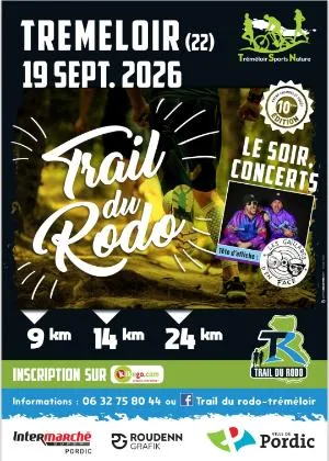 Trail du Rodo — Pordic (22), 19 septembre 2026 · Trail