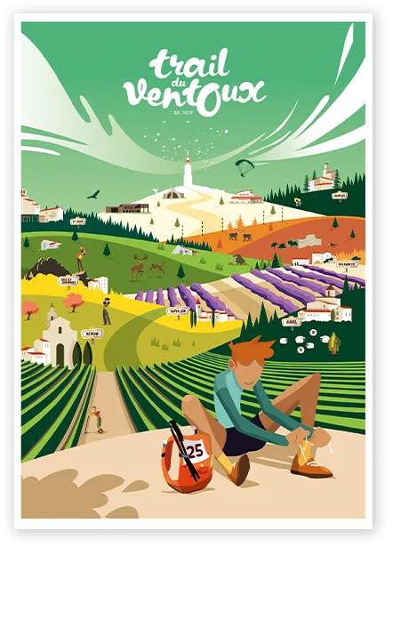 Trail du Ventoux 2027 — Bedoin (84), 19 mars 2027 · Trail
