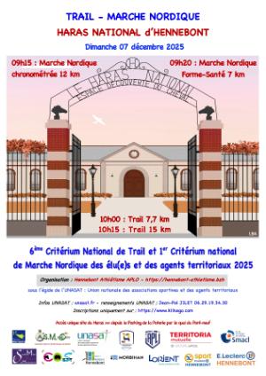 Trail et Marche Nordique du Haras National d’Hennebont