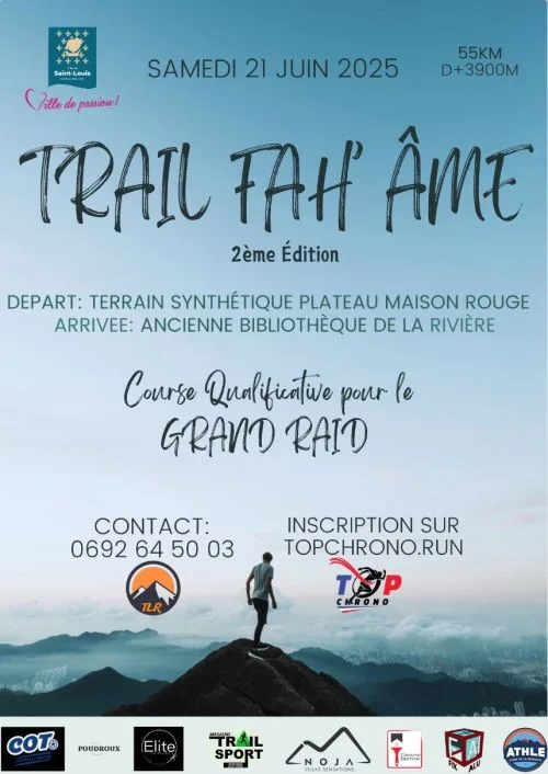 Trail Fah'Ame — St louis (974), 13 juin 2026 · Trail