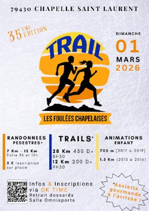Trail les Foulées Chapelaises 2026