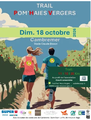 Trail pom' haies vergers — Beaufour druval (14), 18 octobre 2026 · Trail