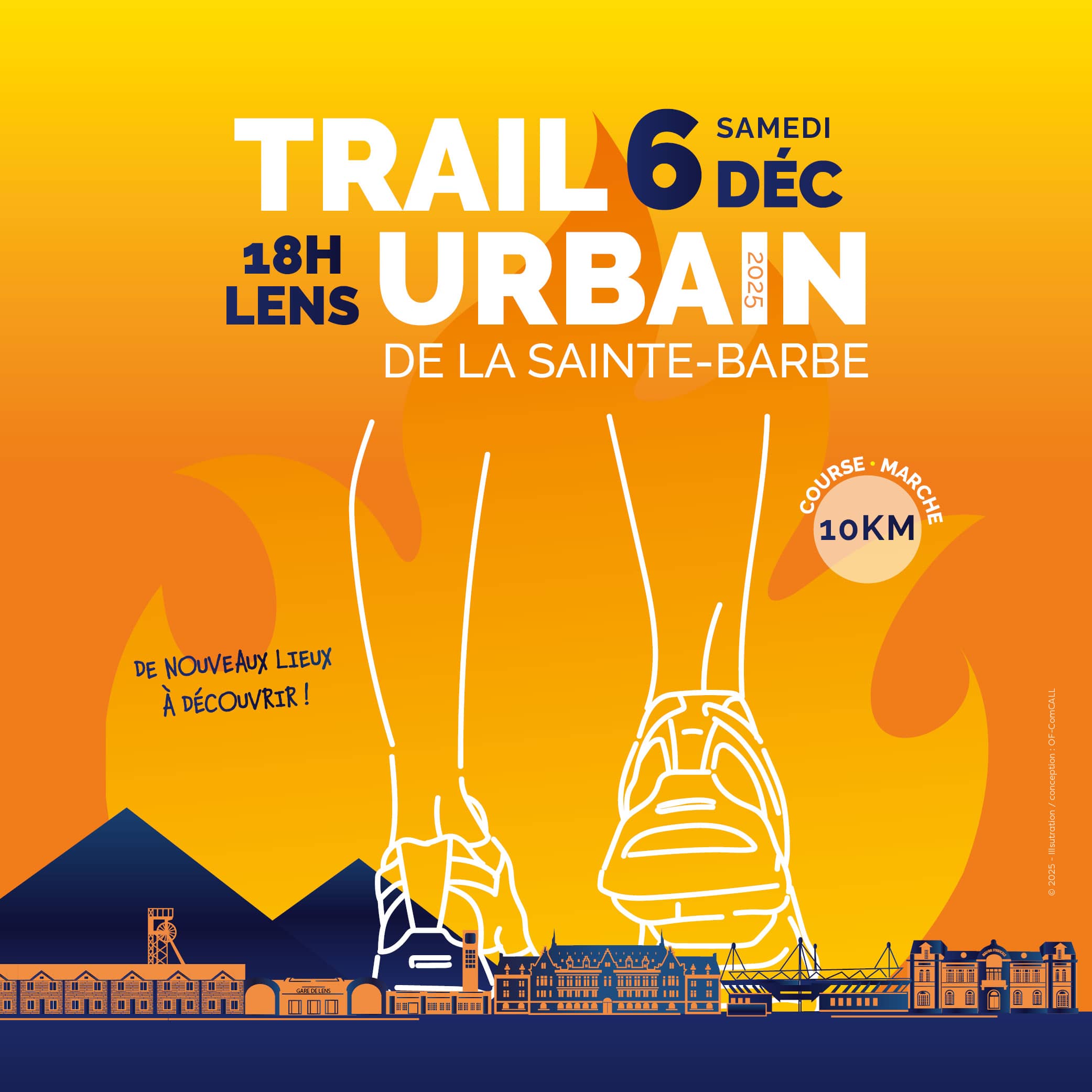 Trail Urbain de la Sainte-Barbe