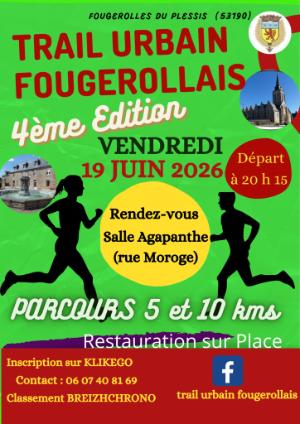 Trail urbain fougerollais