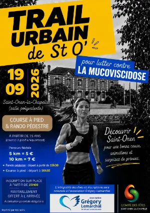 Trail Urbain St'O — St ouen l aumone (95), 19 septembre 2026 · Trail