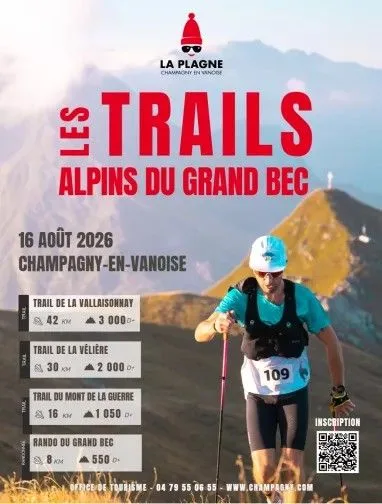 Trails Alpins du Grand Bec — Planay (73), 16 août 2026 · Trail
