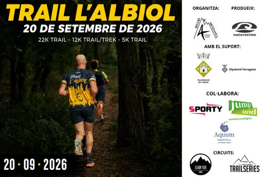 TrailSeries TrailRunning L'Albiol — Albiol, L' (T), 20 de septiembre de 2026 · Trail