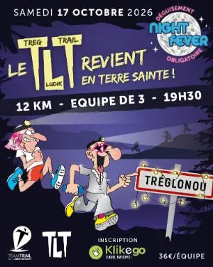 Trég Ludik Trail By Night Fever (TLT) — Lannilis (29), 17 de octubre de 2026 · Camino