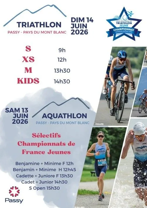Triathlon International Passy Mont-Blanc — Passy (74), 13 juin 2026 · Course à pied