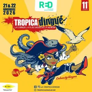Tropica'Dingue 2026 — St andre (974), 21 novembre 2026 · Course à pied