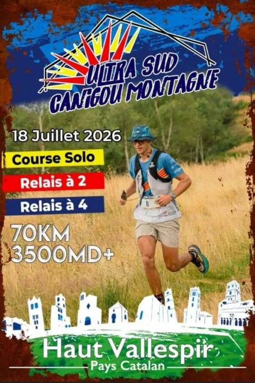 Ultra Sud Canigou Montagne — Corsavy (66), 18 de julio de 2026 · Trail