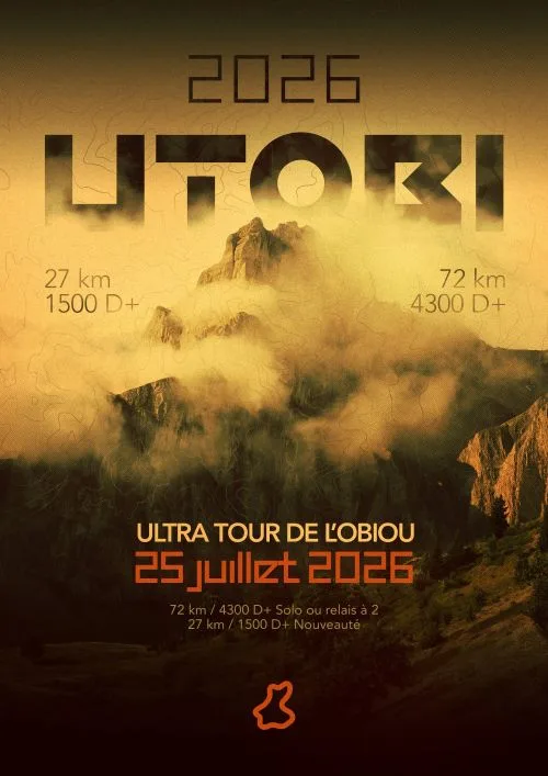 Ultra Tour de l’Obiou - UTOBI — Le devoluy (05), 25 juillet 2026 · Trail