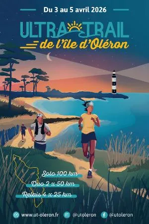 Ultra-Trail de l’Île d’Oléron 2027 — Le chateau d oleron (17), 2 avril 2027 · Trail