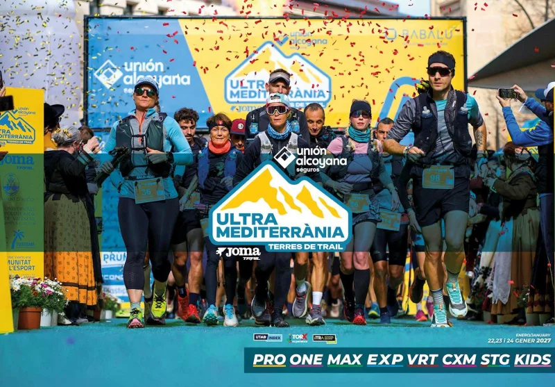 ULTRAMEDITERRÀNIA PRO 160K — Alcoi/Alcoy (A), 22 de enero de 2027 · Trail