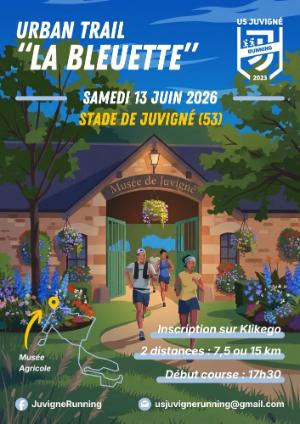 Urban Trail - La Bleuette à Juvigné (53) — La croixille (53), 13 juin 2026 · Trail