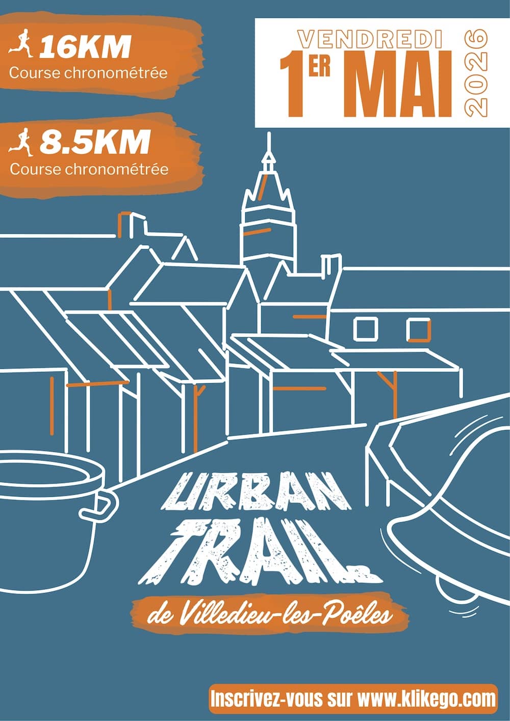 Urban Trail Villedieu-les-Poêles 2026