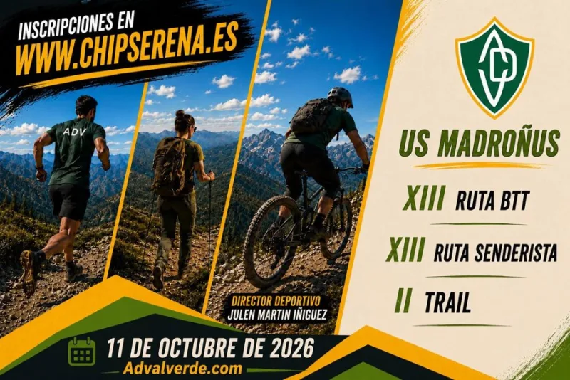 US MADROÑUS — Valverde Del Fresno (CC), 11 de octubre de 2026 · Trail