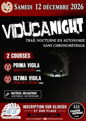 VIDUCANIGHT — Feuguerolles bully (14), 12 décembre 2026 · Course à pied