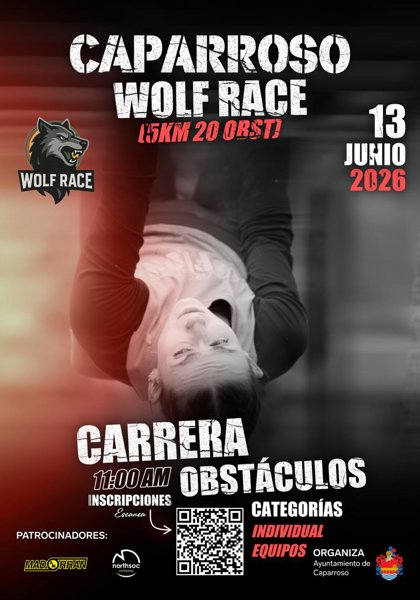 Wolf Race Caparroso — Caparroso (NA), 13 de junio de 2026 · Correr