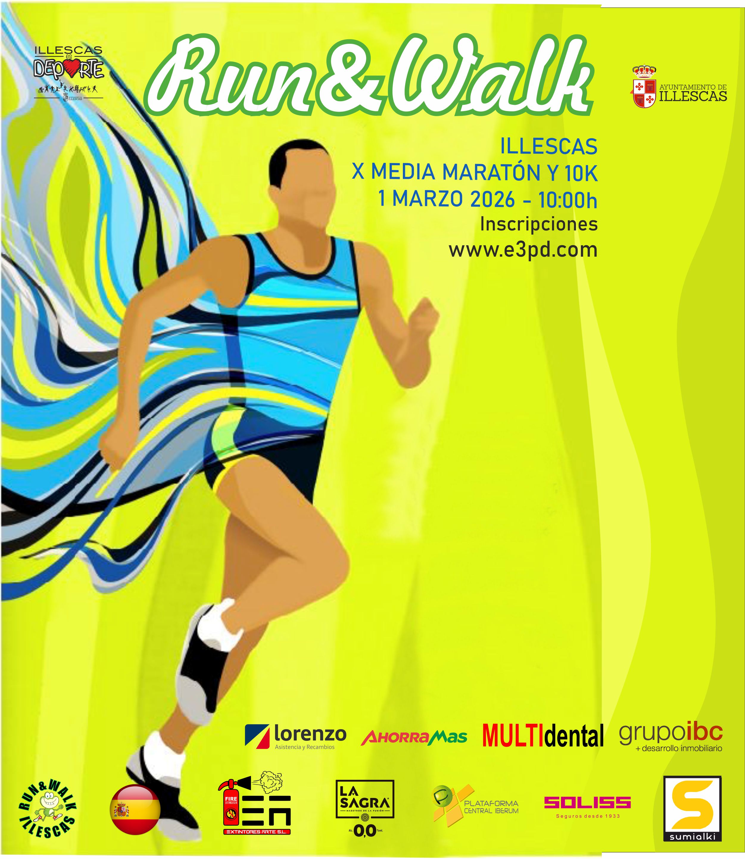 X ½ Maratón y 10K Run&Walk Villa de Illescas