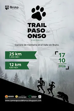 XVIII CARRERA POR MONTAÑA PASO DEL ONSO — Oto (HU), 17 de octubre de 2026 · Trail