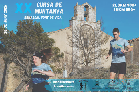 XX Cursa de Muntanya Benassal — Fuentes En Segures (CS), 28 de junio de 2026 · Camino