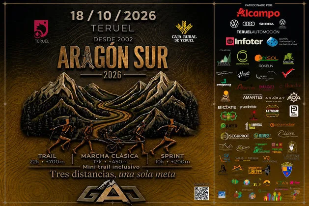 XXIII Carrera Popular Aragón Sur — Teruel (TE), 18 de octubre de 2026 · Trail