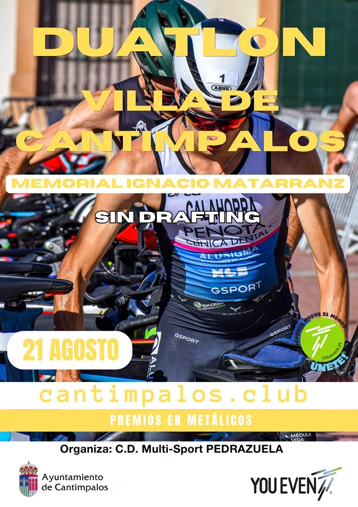 XXXIII Duatlón Villa de Cantimpalos - Memorial Ignacio Matarranz — Cantimpalos (SG), 21 de agosto de 2027 · Course à pied